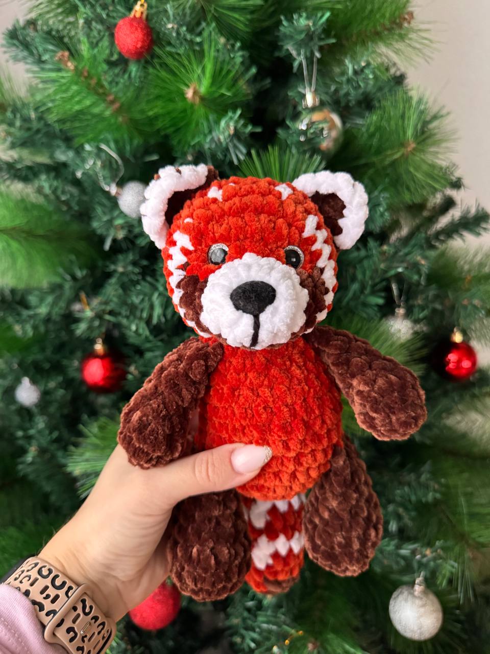 Roter panda/Beiger panda