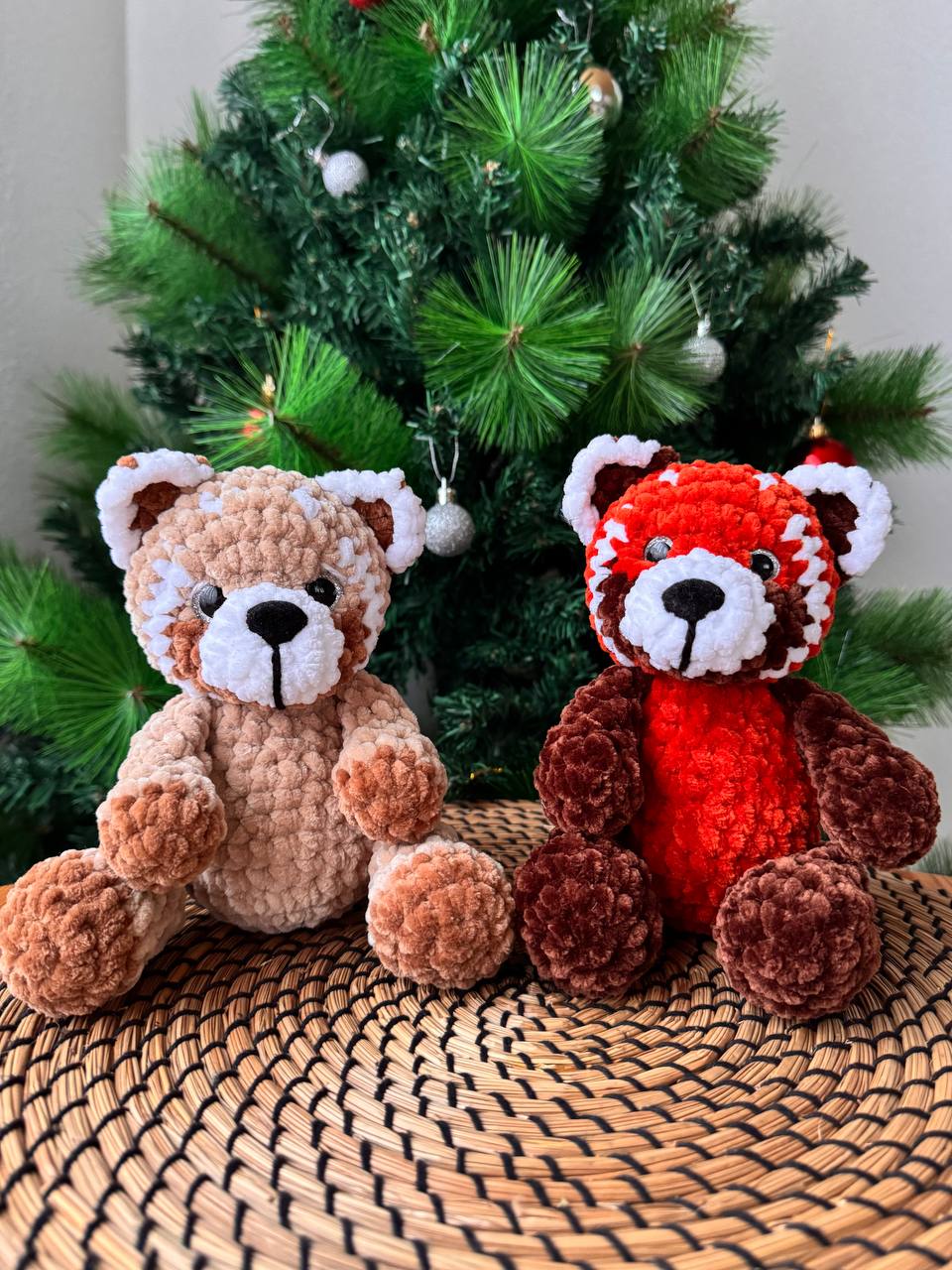 Roter panda/Beiger panda