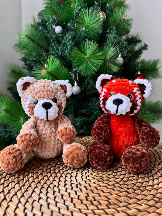 Roter panda/Beiger panda