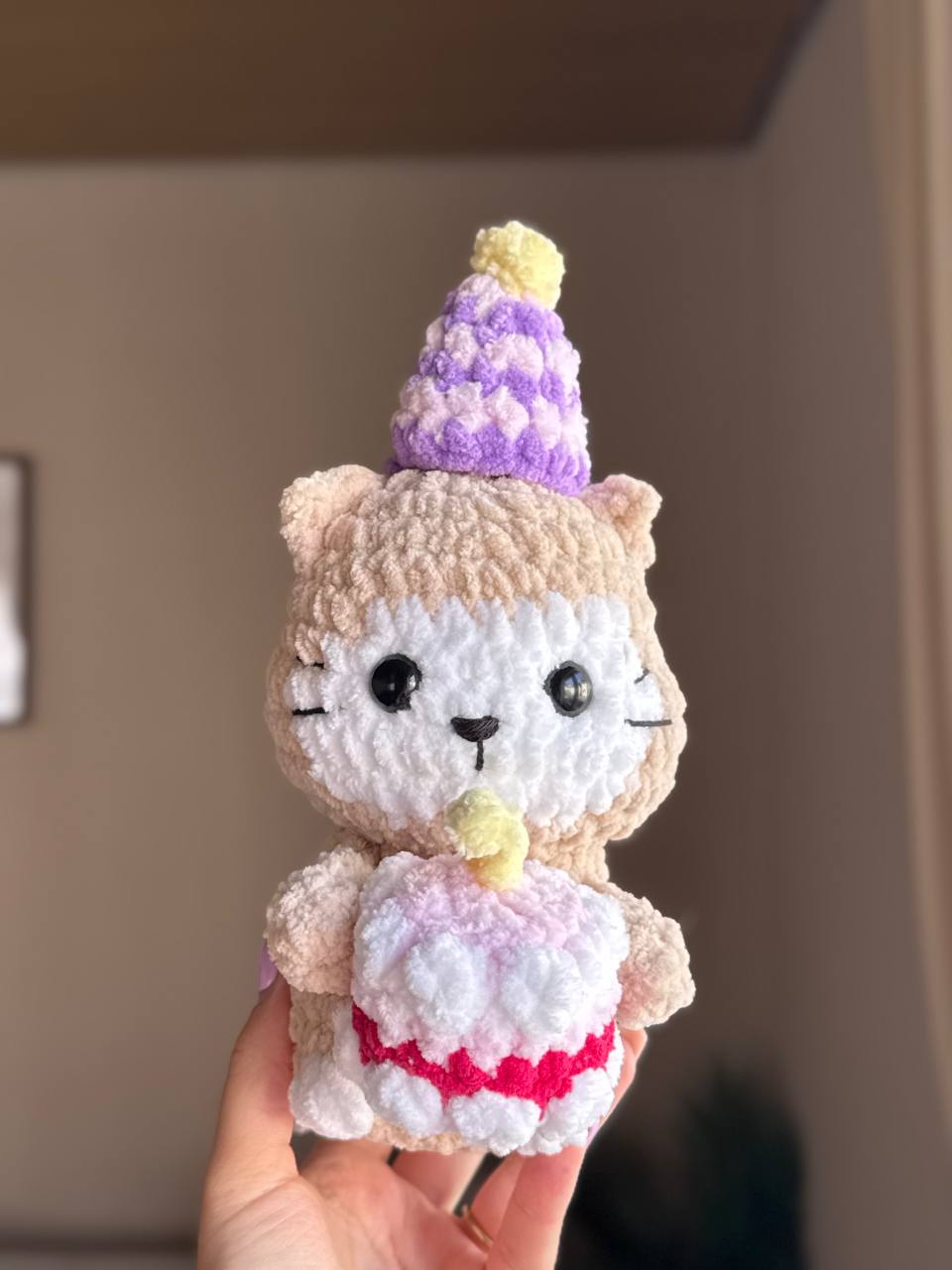 Katze -Geburstag-mit Herz